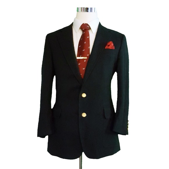 Stanley Blacker Other - Stanely Blacker Mens Wool Two Button Blazer 38R